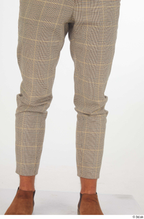 Nathaniel calf casual checkered skinny trousers dressed 0001.jpg